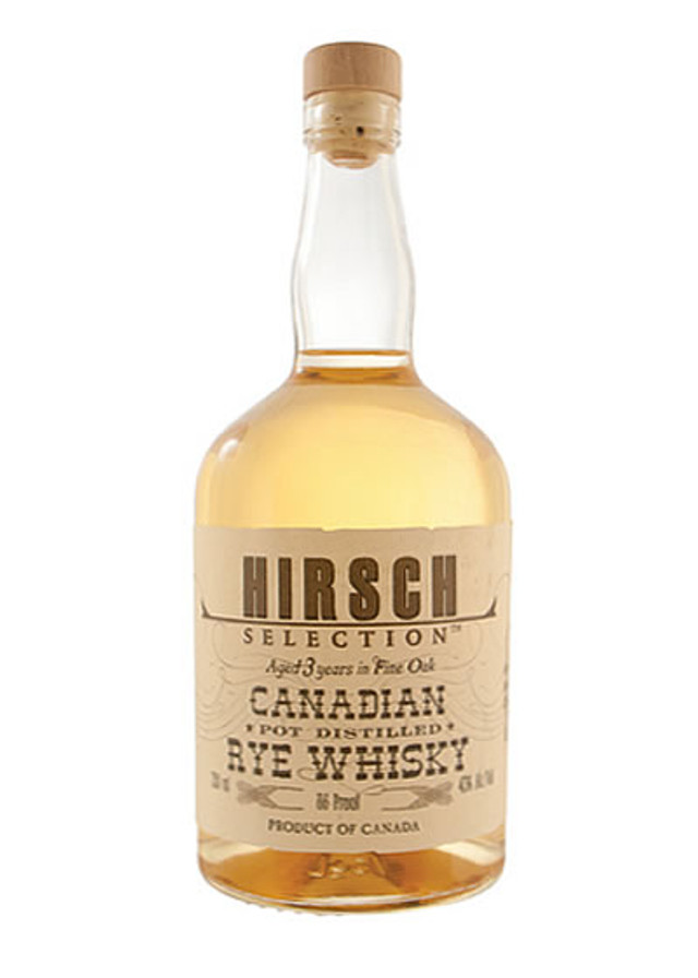Hirsch 3 Year Canadian Rye 750ML