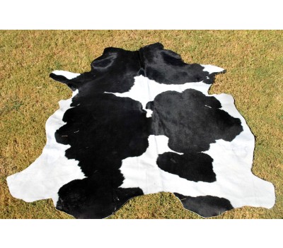 Black and White Cowhide Rug